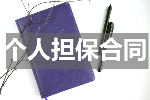 个人担保合同