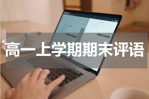 高一上学期期末评语