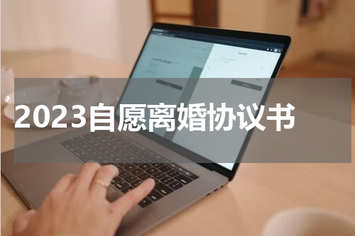 2023自愿离婚协议书