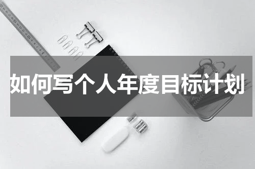 如何写个人年度目标计划