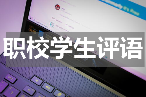 职校学生评语