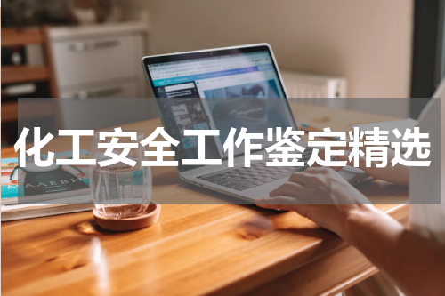 化工安全工作鉴定精选