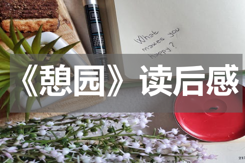 《憩园》读后感