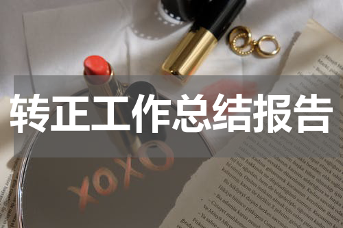 转正工作总结报告