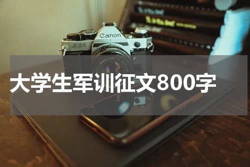 大学生军训征文800字