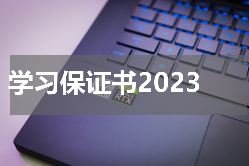 学习保证书2023