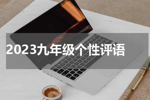 2023九年级个性评语