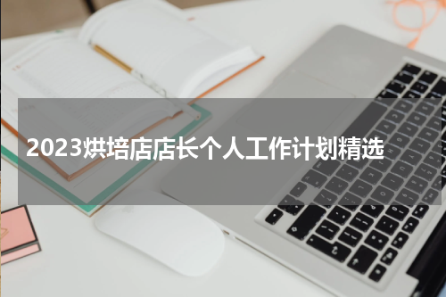 2023烘培店店长个人工作计划精选