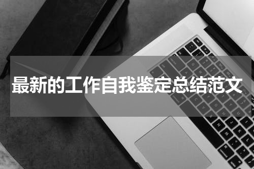 最新的工作自我鉴定总结范文