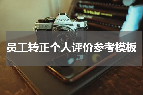 员工转正个人评价参考模板