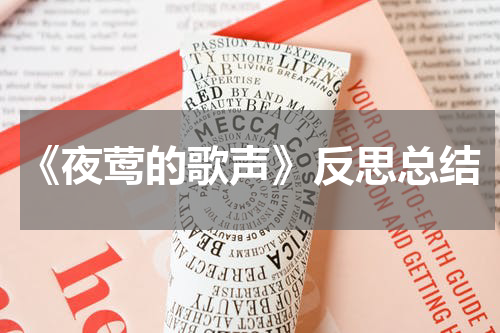 《夜莺的歌声》反思总结