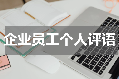 企业员工个人评语