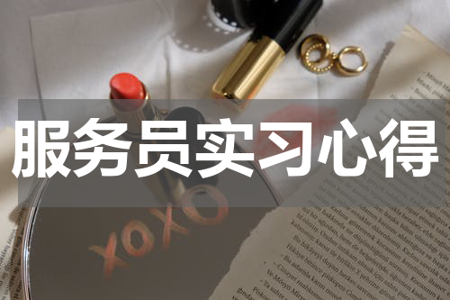 服务员实习心得