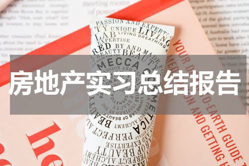 房地产实习总结报告