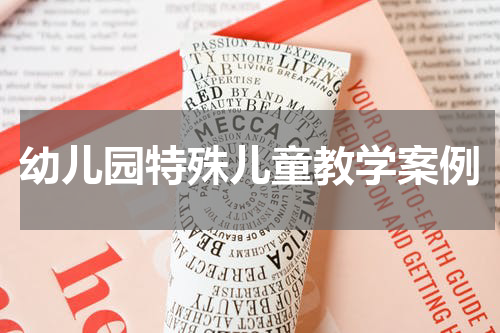 幼儿园特殊儿童教学案例