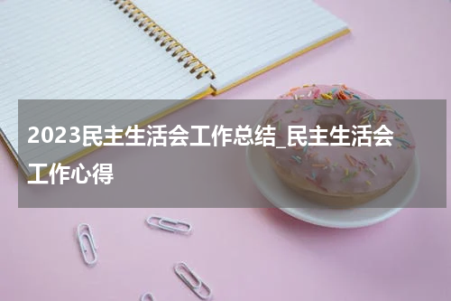 2023民主生活会工作总结_民主生活会工作心得