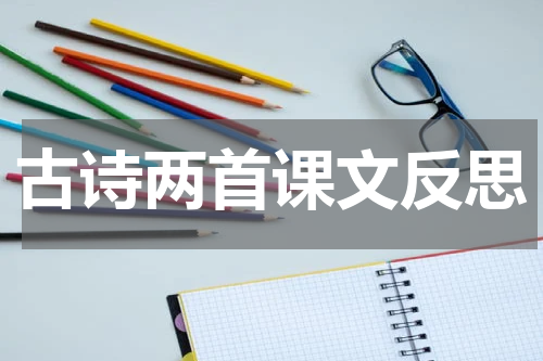 古诗两首课文反思
