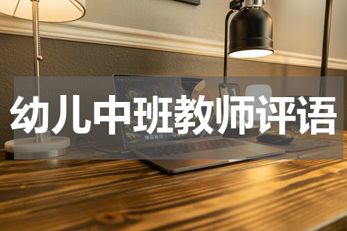 幼儿中班教师评语