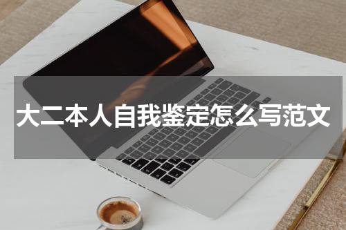 大二本人自我鉴定怎么写范文