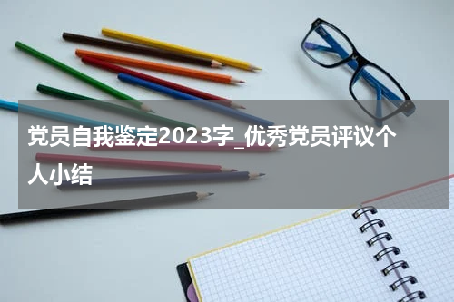 党员自我鉴定2023字_优秀党员评议个人小结