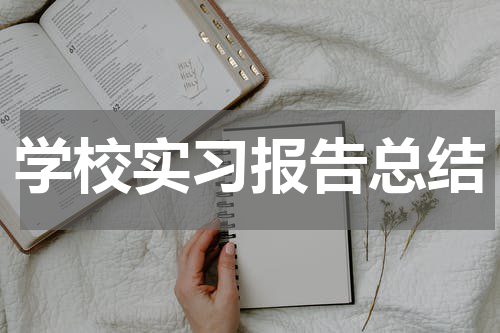 学校实习报告总结