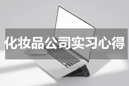 化妆品公司实习心得