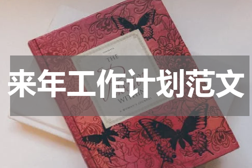 来年工作计划范文