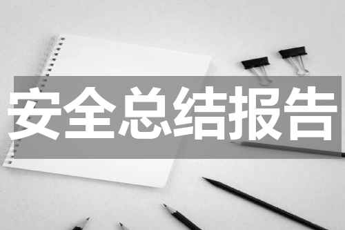 安全总结报告