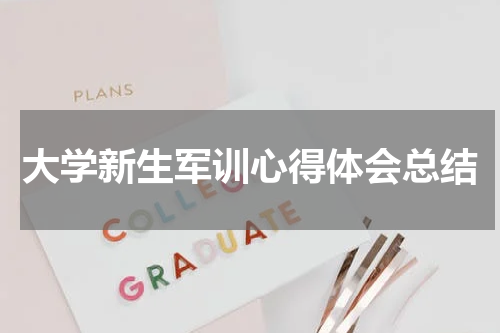 大学新生军训心得体会总结