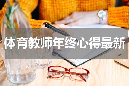 体育教师年终心得最新