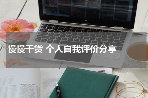 慢慢干货 个人自我评价分享  