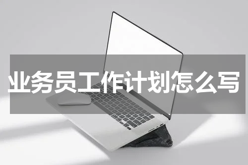 业务员工作计划怎么写