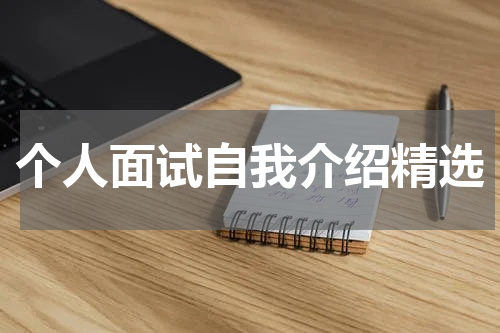 个人面试自我介绍精选