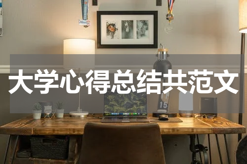 大学心得总结共范文