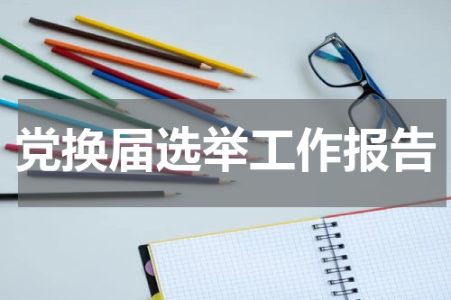 党换届选举工作报告