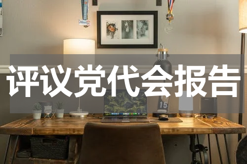 评议党代会报告