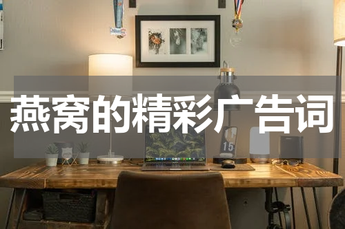 燕窝的精彩广告词