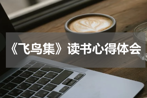 《飞鸟集》读书心得体会