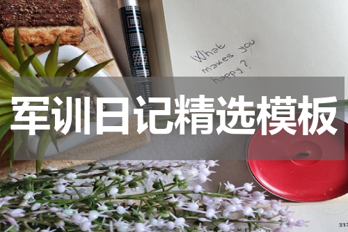 军训日记精选模板