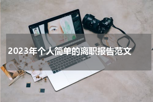 2023年个人简单的离职报告范文