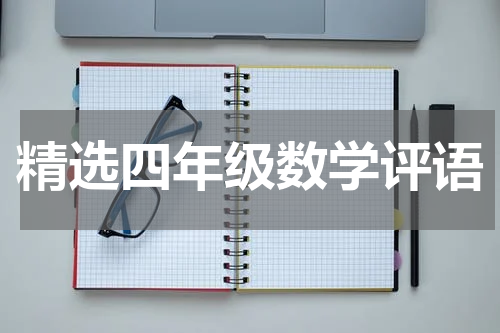 精选四年级数学评语