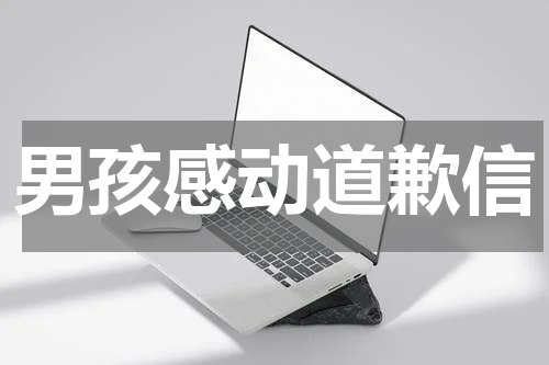 男孩感动道歉信
