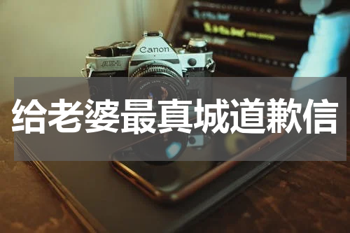 给老婆最真城道歉信