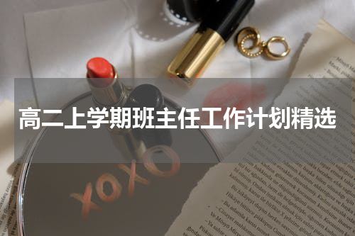 高二上学期班主任工作计划精选