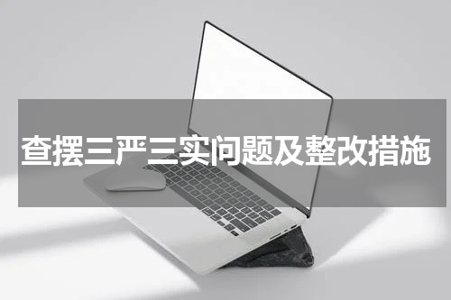 查摆三严三实问题及整改措施