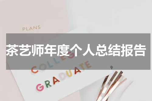 茶艺师年度个人总结报告