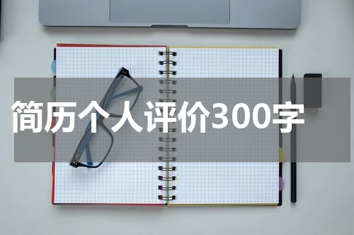 简历个人评价300字