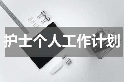 护士个人工作计划
