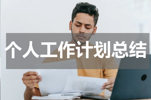 个人工作计划总结