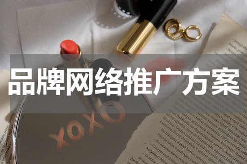 品牌网络推广方案